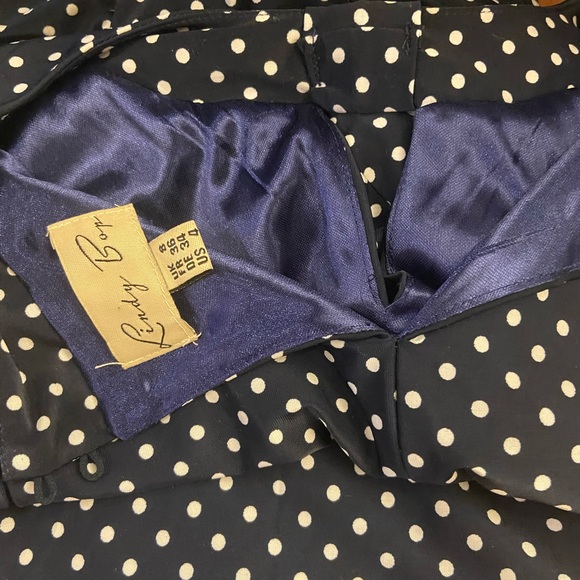 Polka Dot Keyhole Dress | Lindy Bop - Picture 3 of 6